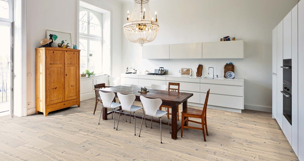 Areas of application for parquet flooring