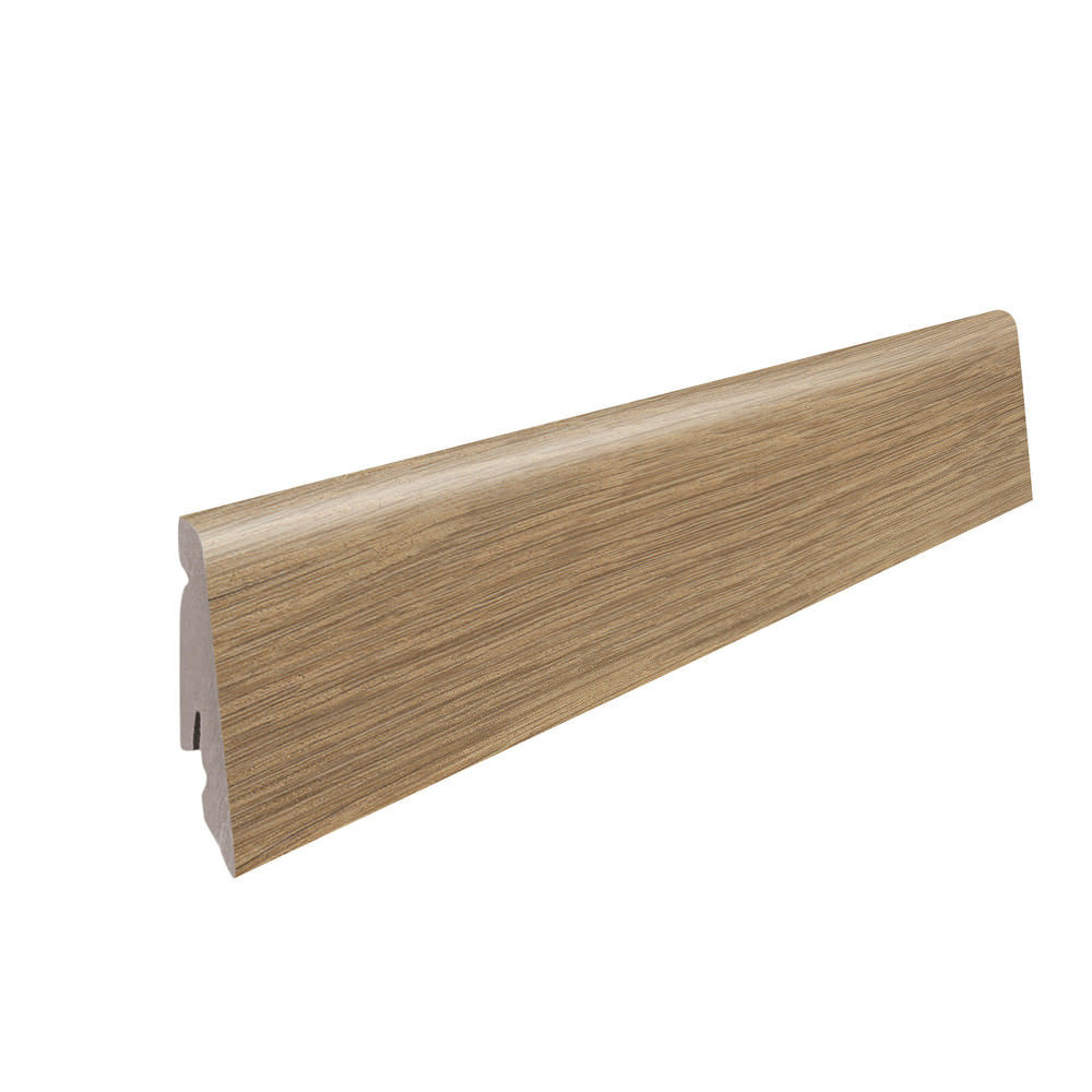 Stick on skirting 19 x 58 mm 2,2 m MDF core, lam. cover Oak Calabria*