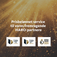 Prisbelønnet service til vores fremragende HARO-partnere