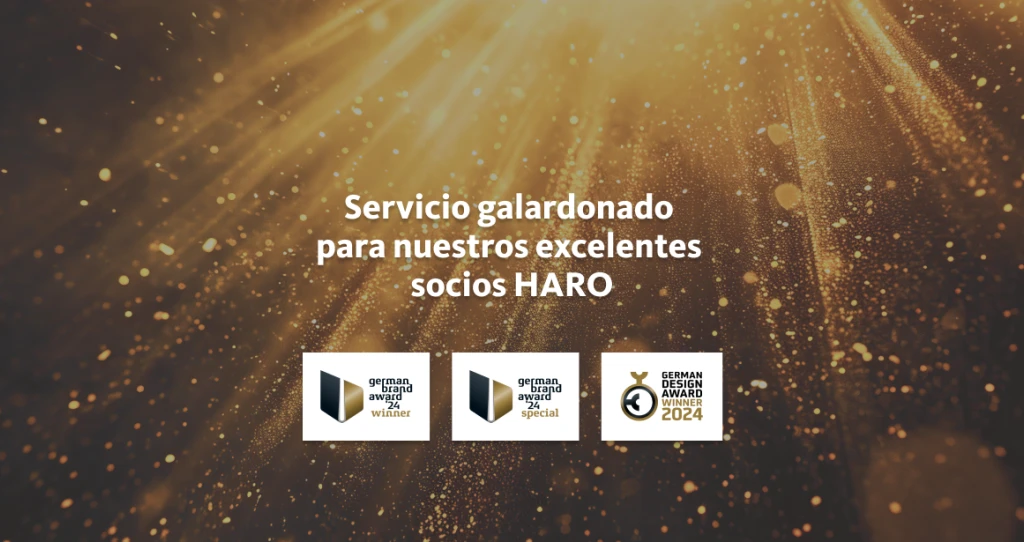 Servicio galardonado para nuestros excelentes socios HARO