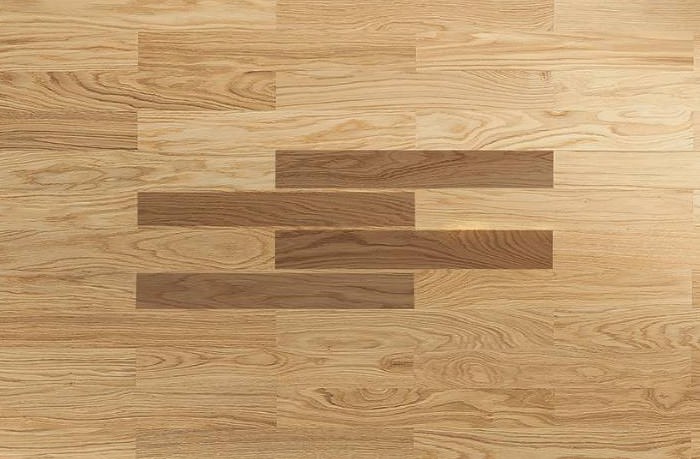 HARO Stabparkett, verlegt im regelmäßigen Verband für ein harmonisches und strukturiertes Bodenbild.
