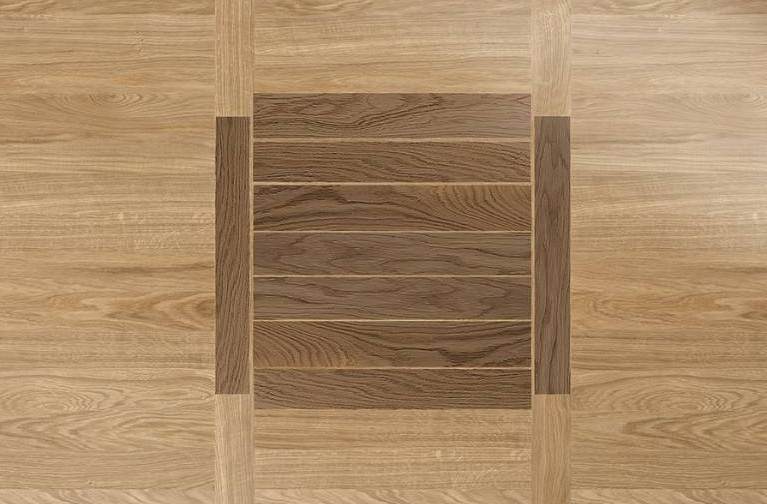 HARO Stabparkett verlegt im Leiterverband – eine stilvolle Verlegeart, die durch ihre klare Linienführung Struktur und Eleganz verleiht.