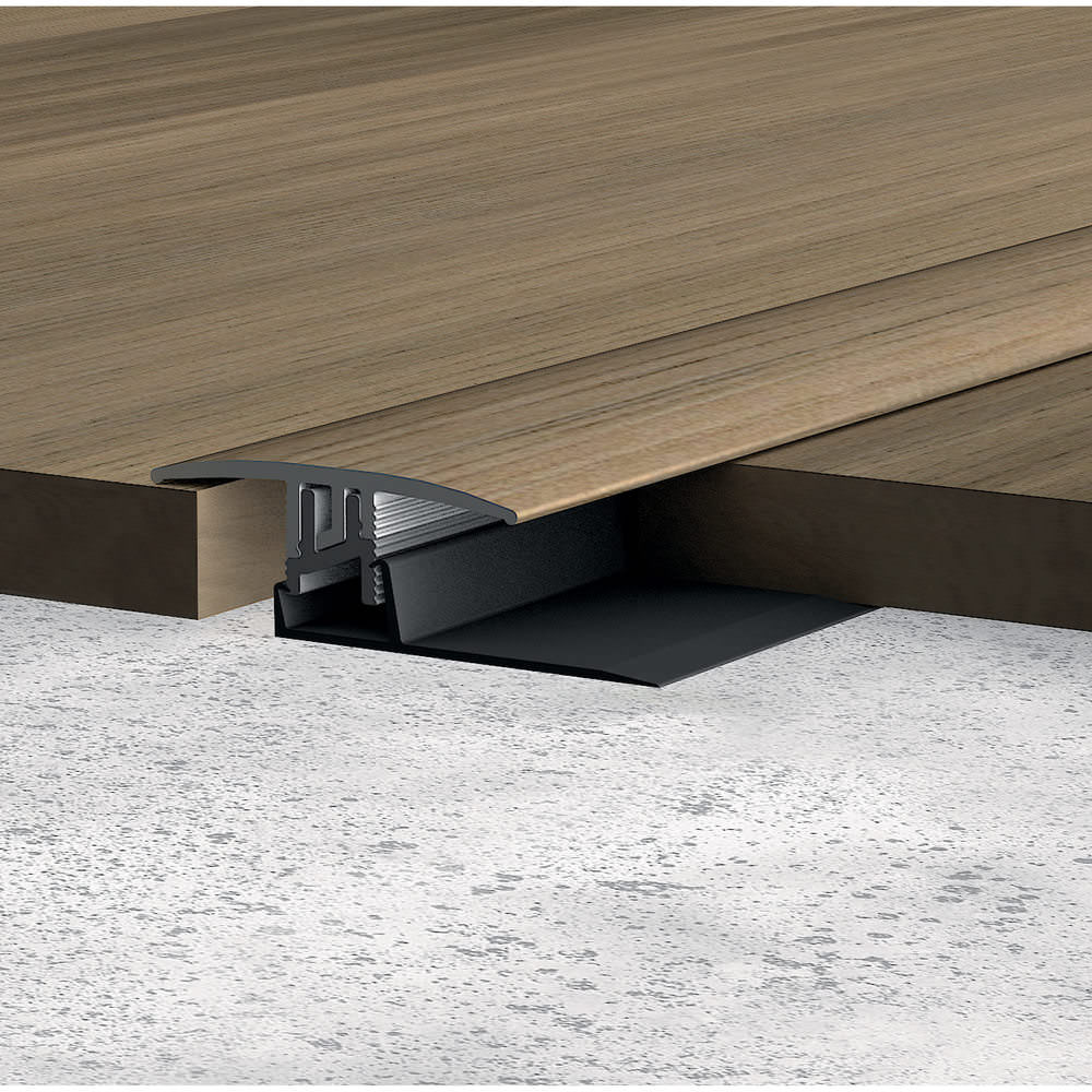 Bodenprofil 3in1 Easy Clip Eiche Eleganza Cremeweiß / Flavia weiß*