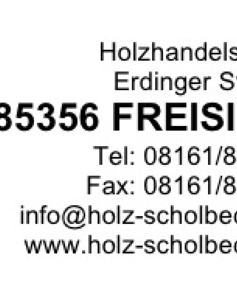 Scholbeck Holzhandels e.K.