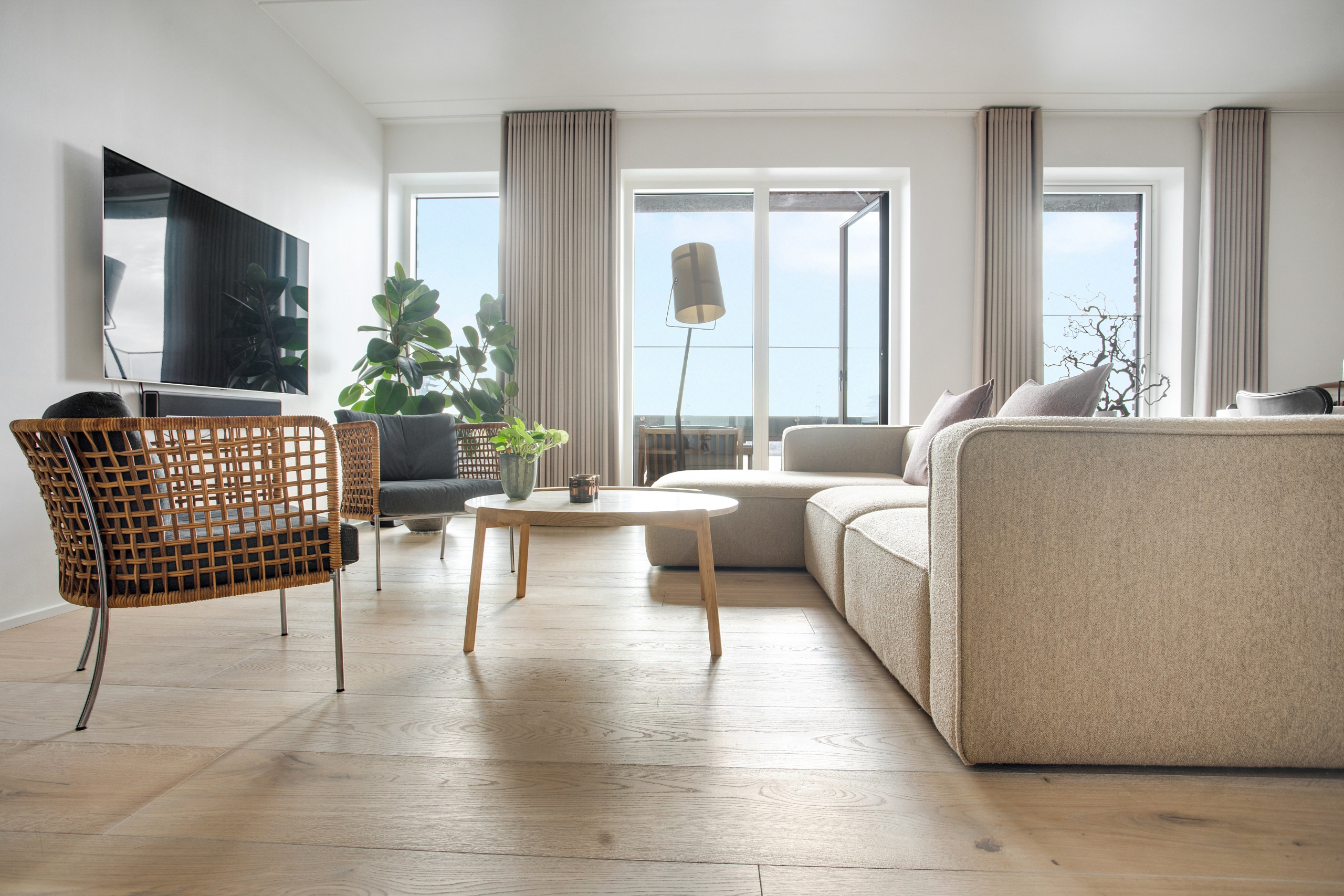 Piso en el barrio del puerto con increíbles vistas al mar