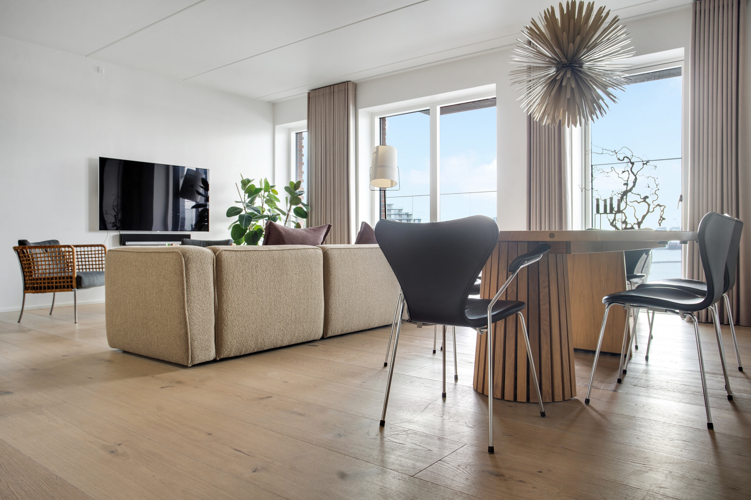 Piso en el barrio del puerto con increíbles vistas al mar