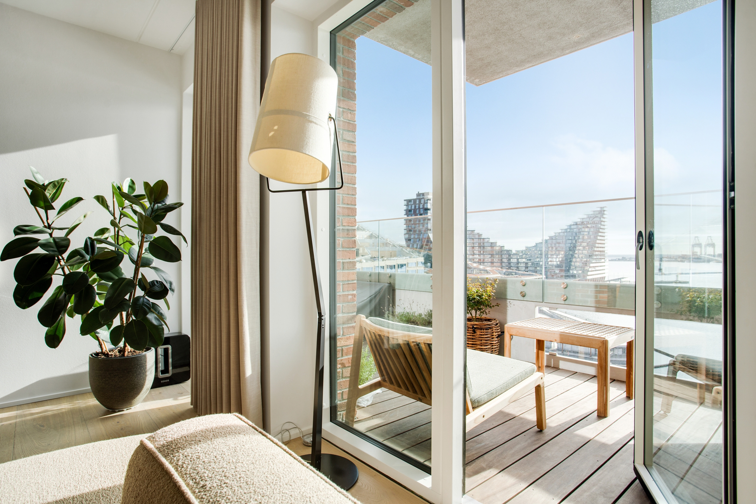 Piso en el barrio del puerto con increíbles vistas al mar