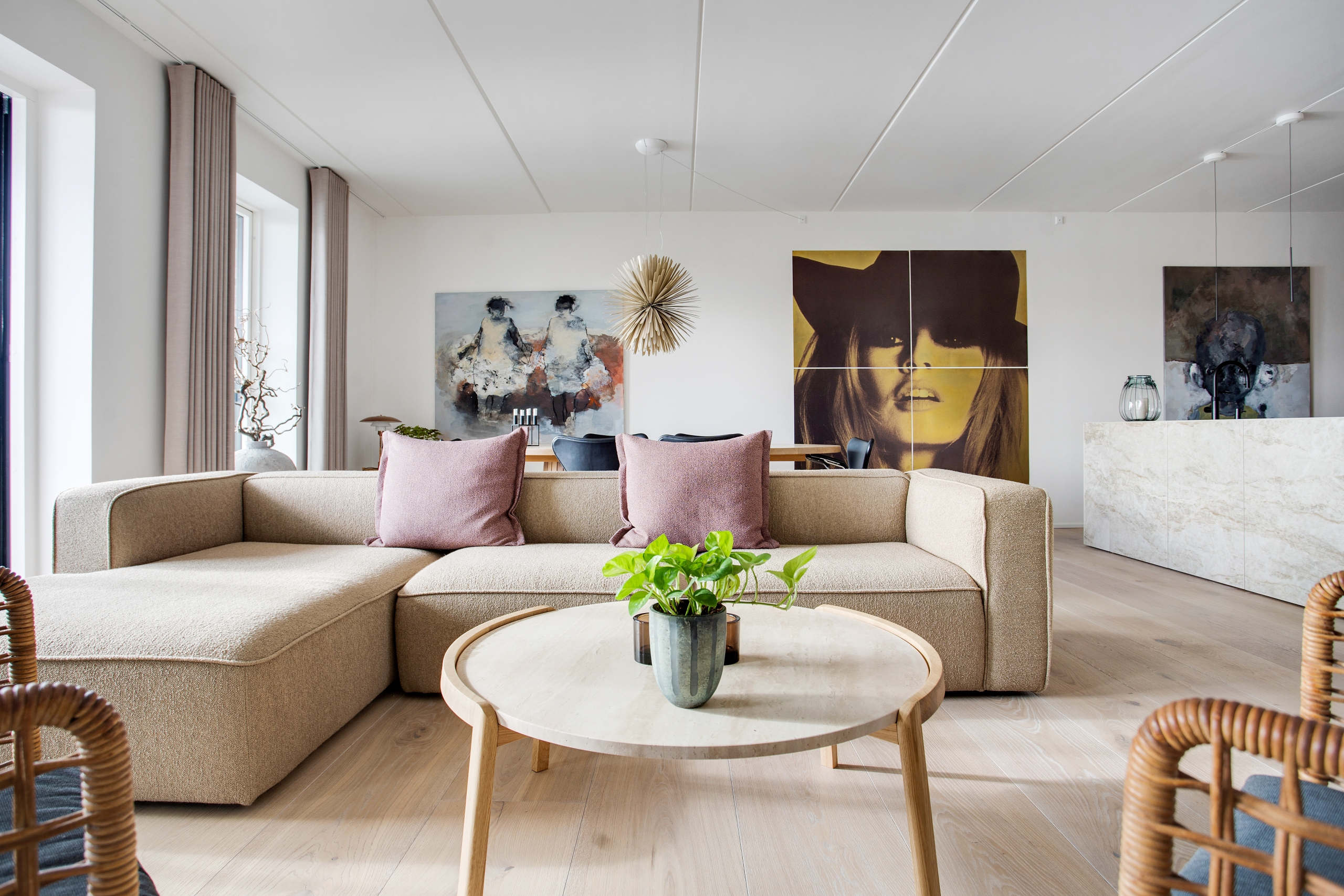 Piso en el barrio del puerto con increíbles vistas al mar