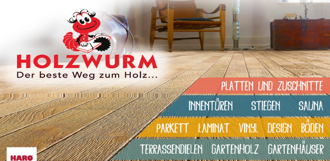 HOLZWURM  KG Holzfachmarkt