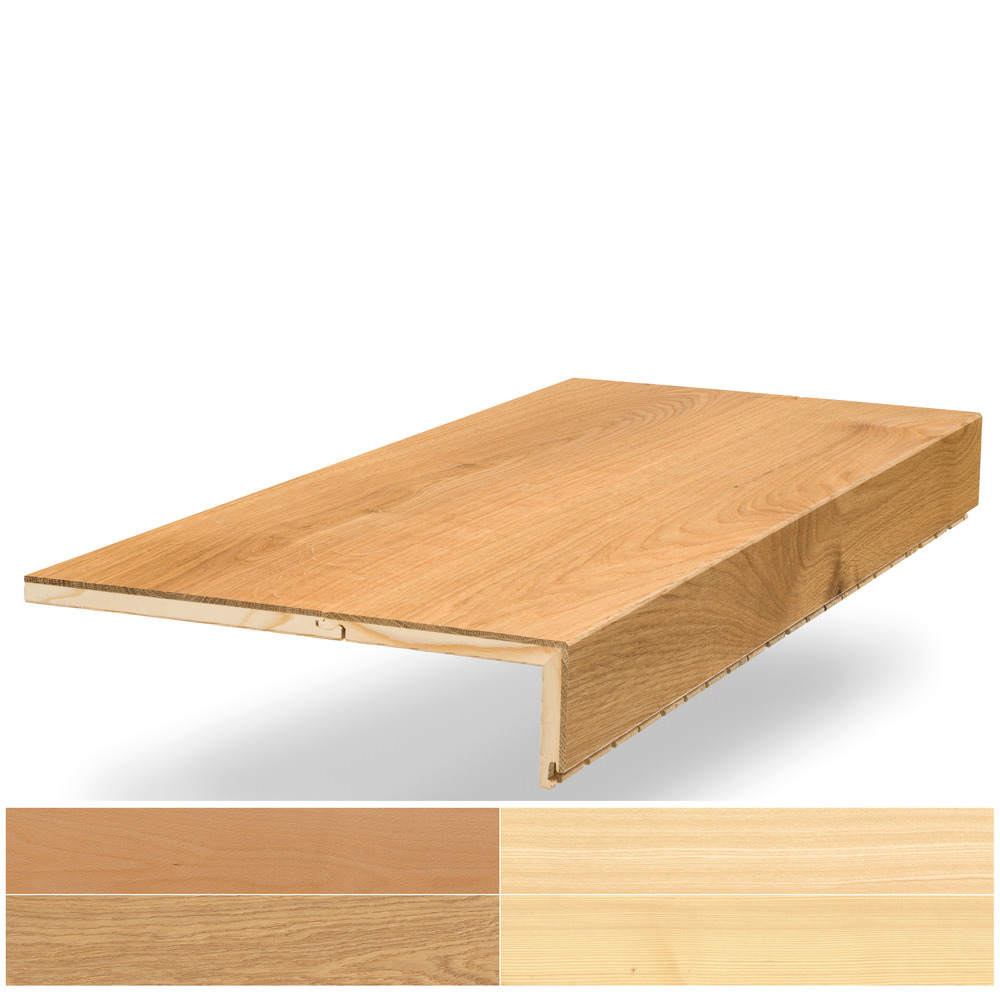 Modern shaped board straight step 800-1070mm PG1