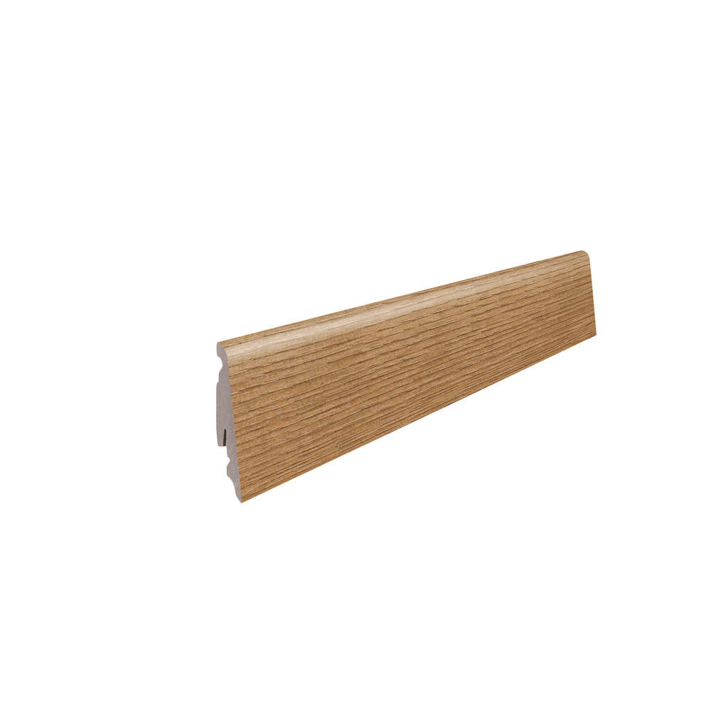 Stick on skirting 19 x 58 mm 2,2 m MDF core, lam. cover Oak Veneto Nature / Calla Nature*