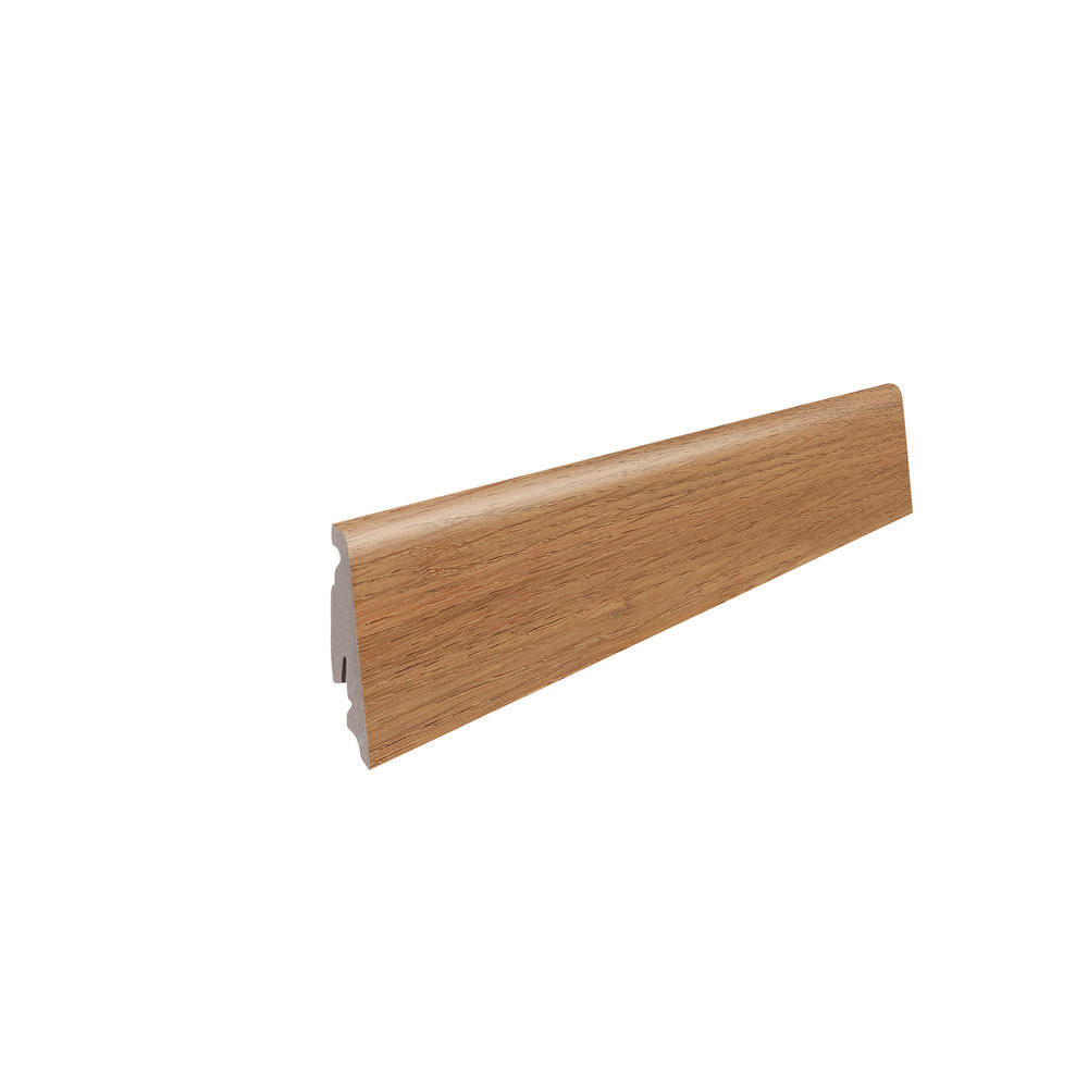 Stick on skirting 19 x 58 mm 2,2 m MDF core, lam. cover Alpine Oak Nature*