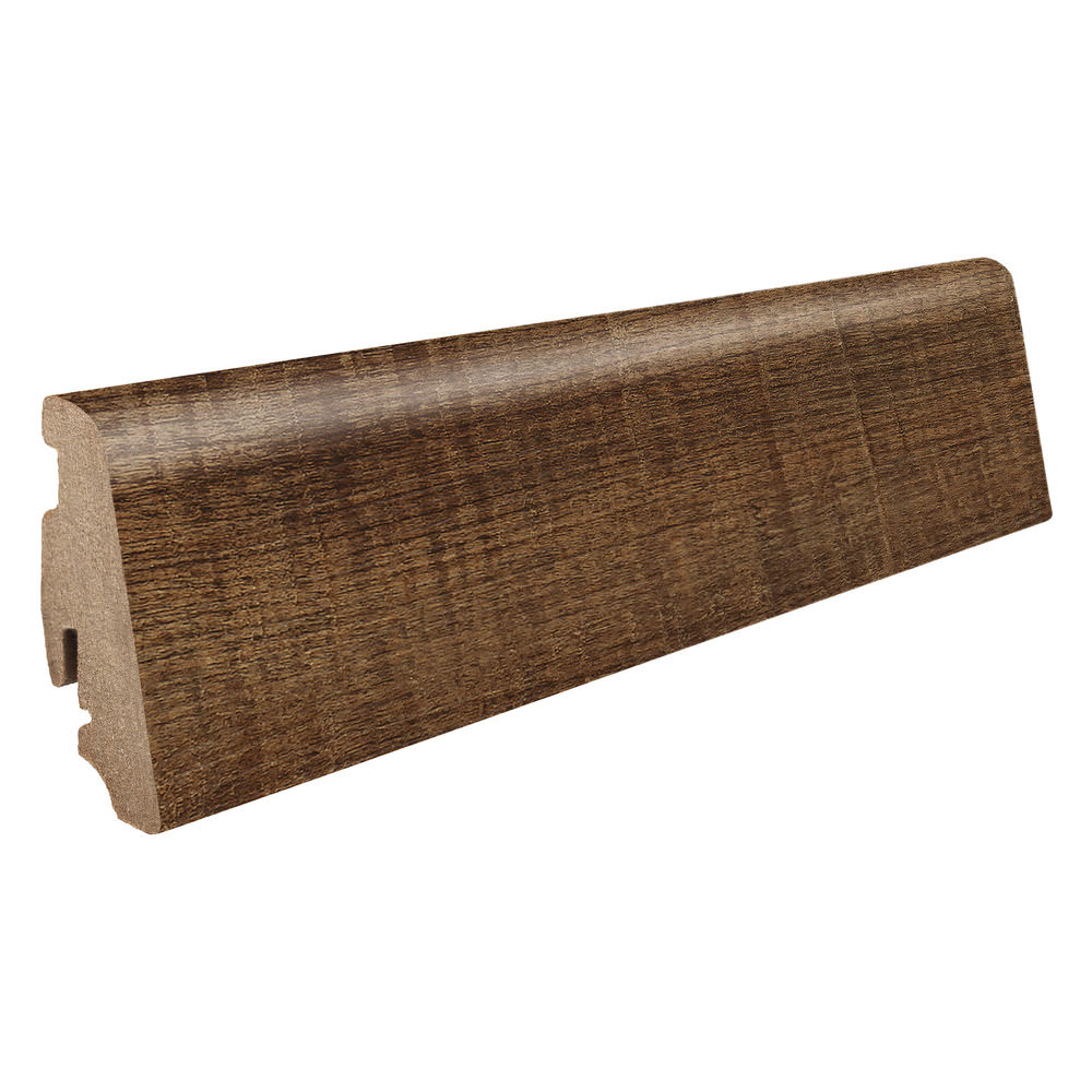 Stecksockelleiste Massivholzkern 19x58mm 2,2m foliert wasserresistent Cottage Wood*