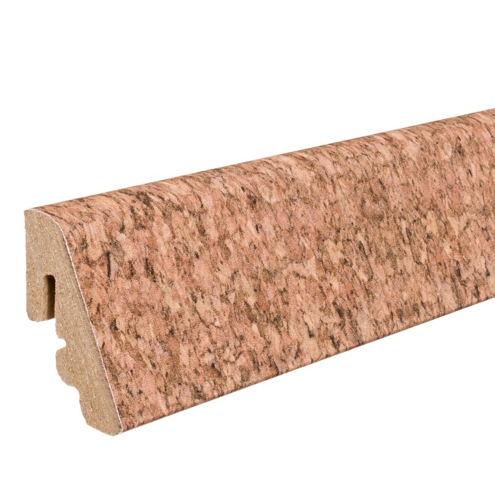 Skirting with solid wood core 19 x 39 mm 2,2 m MDF core, lam. cover Natur*