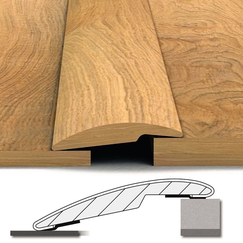 Echtholzprofil 0,9m Eiche strukturiert