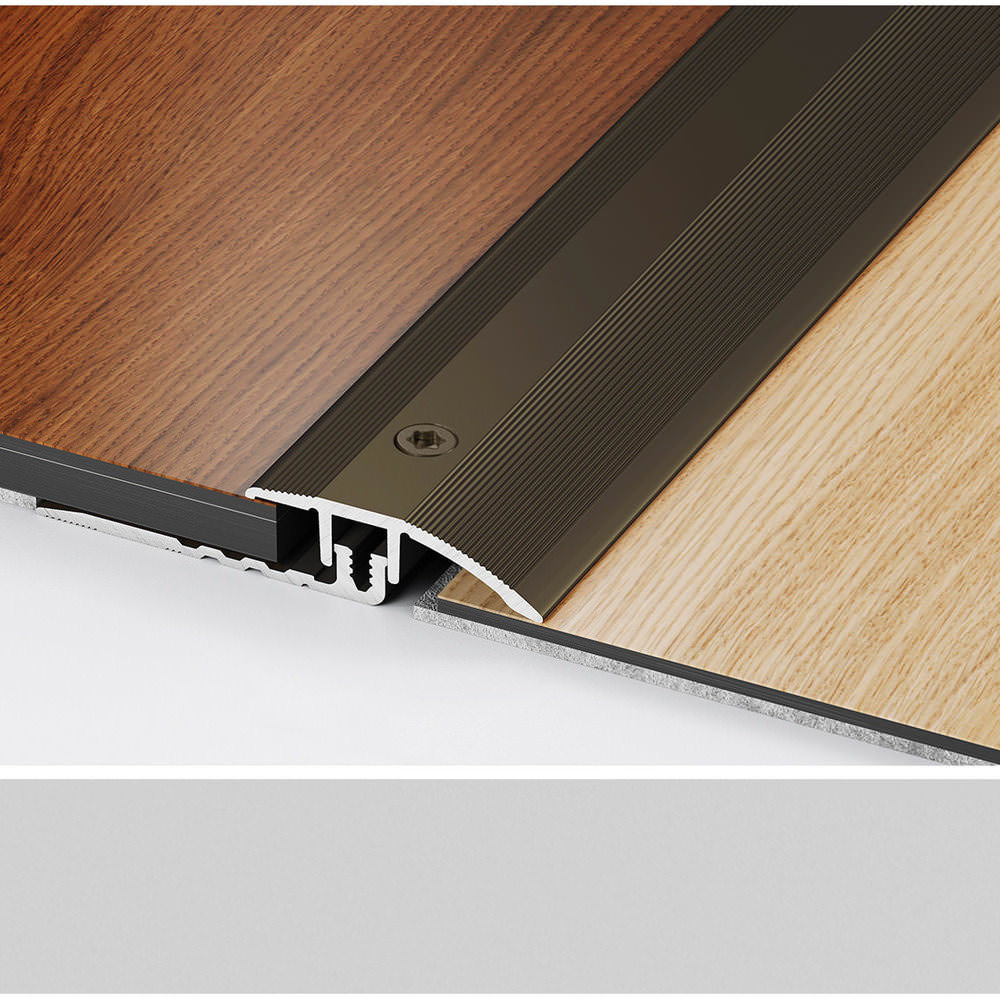 Reducer Moulding ChampionStar Type 376 2,7 m for 4 - 9,5 mm silver