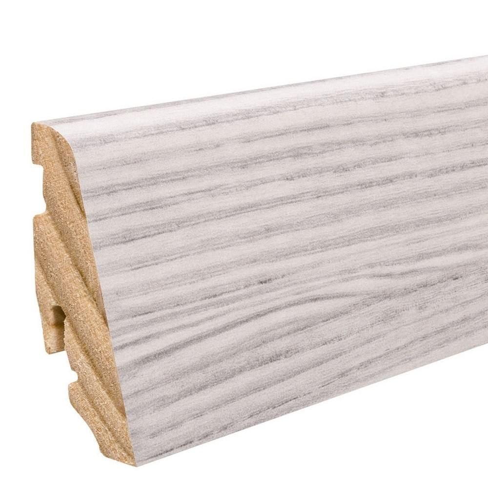 Battiscopa ad innesto di legno massiccio 19 x 58 mm 2,2 m resistente all'acqua Pino nordica*