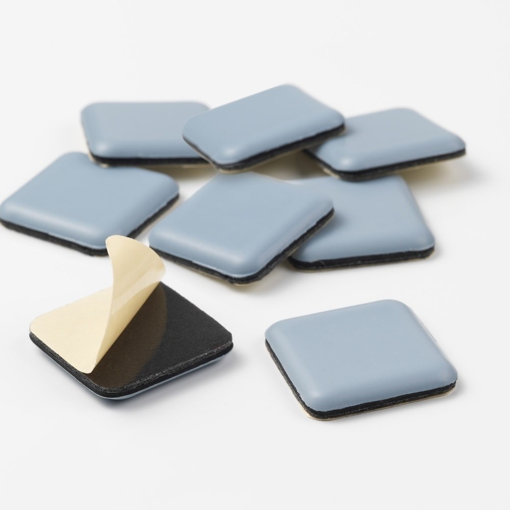 Stuhlgleiter 30 mm x 30 mm eckig (8 Stk./Pack)