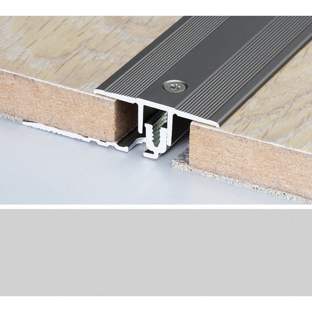 Übergangsprofil Allround Typ 388 L/P 0,9m für 7-15mm silber