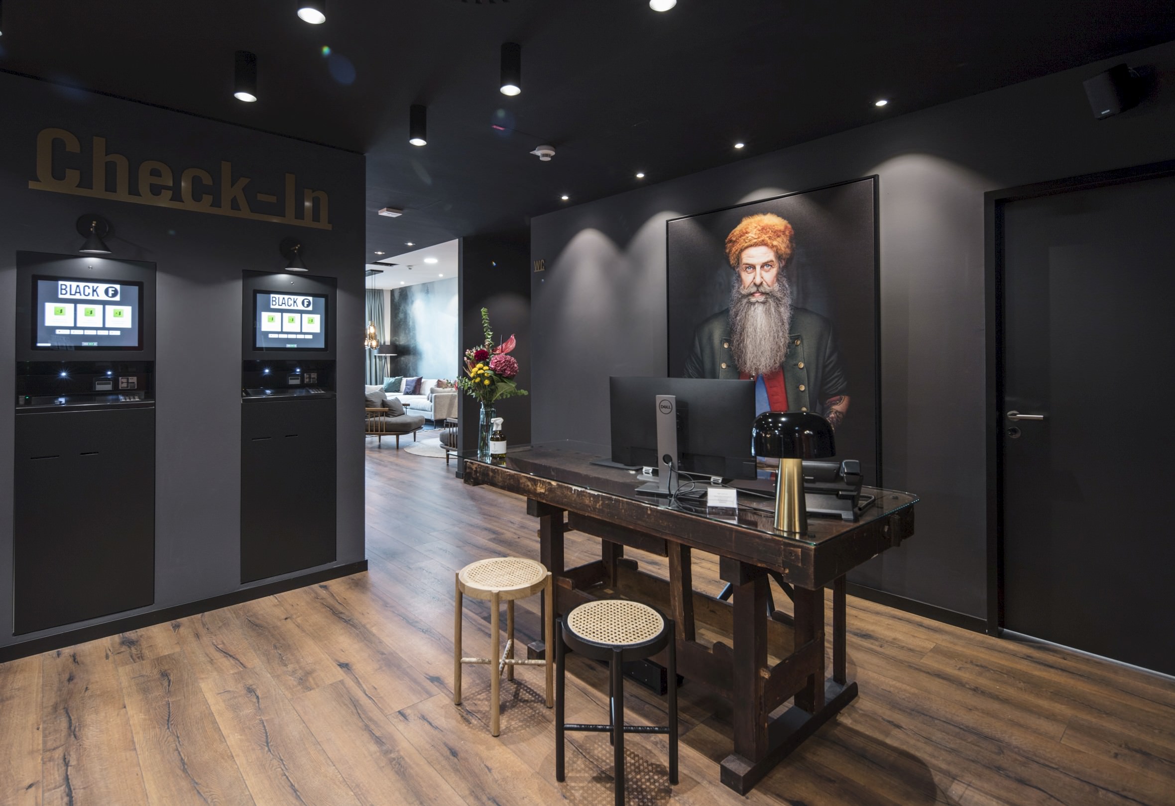 The Black F boarding house