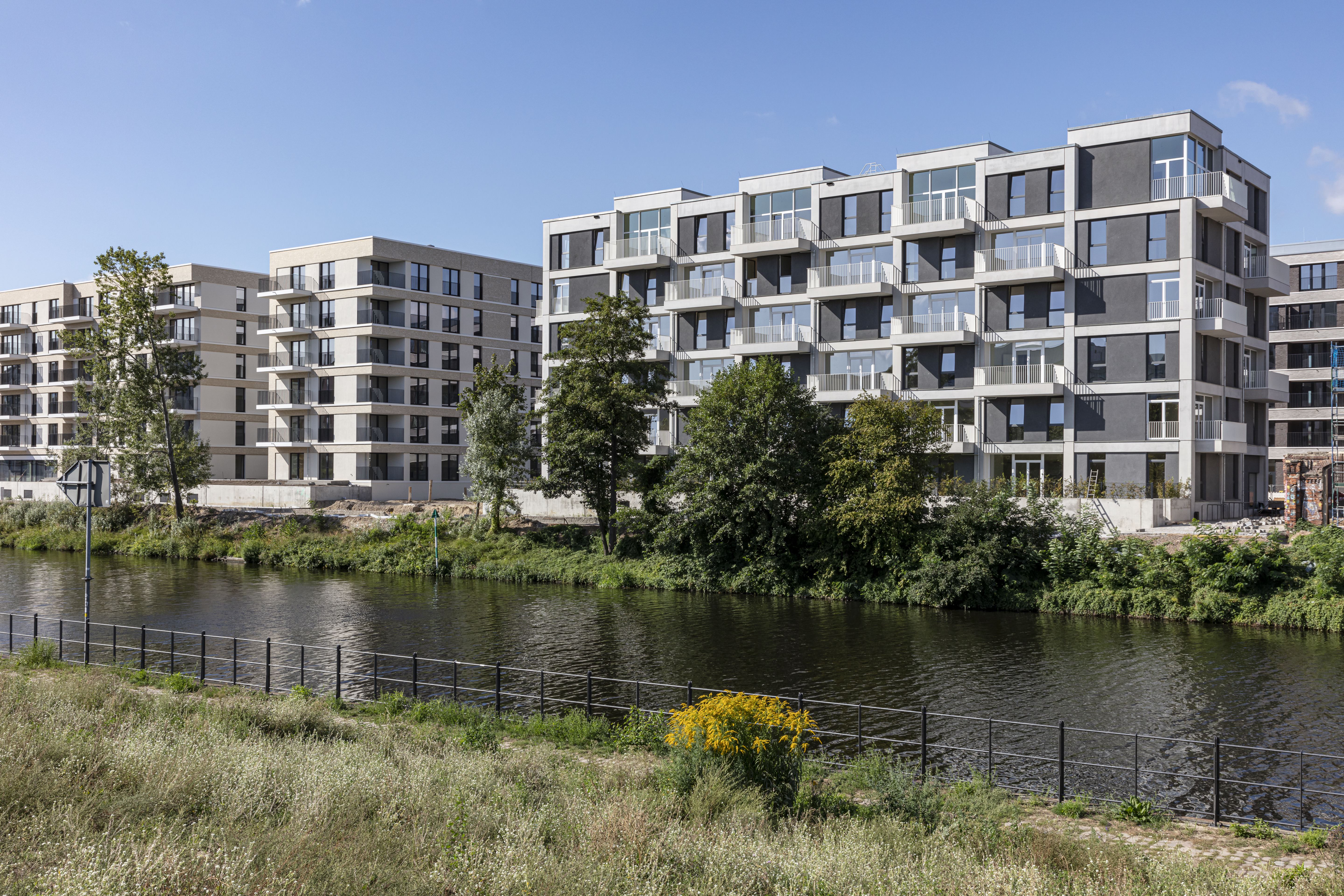 Europa city, Boligbyggeri med 500 boliger