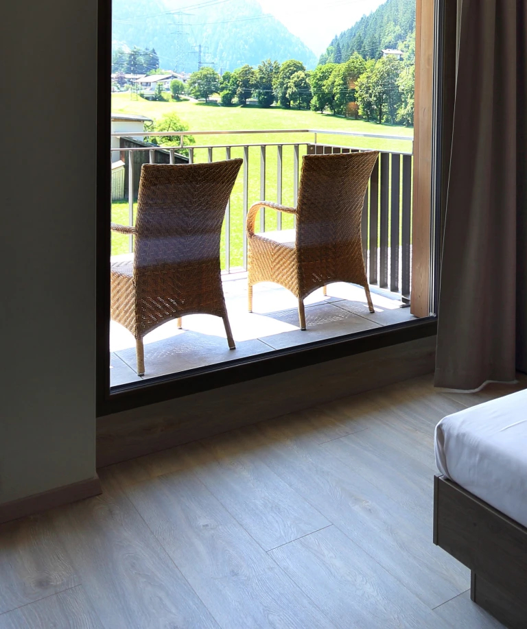 Ein grandioser Ausblick auf die Zillertaler Landschaft – für Gäste und Mitarbeiter ein täglicher Genuss