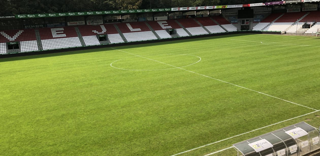 11.000 Plätze für Zuschauer der Heimspiele des Vejle BK
