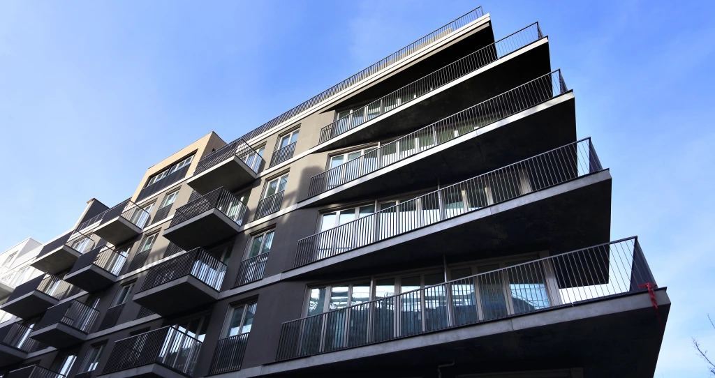 Ni huse med ni forskellige facader – boligkomplekset 