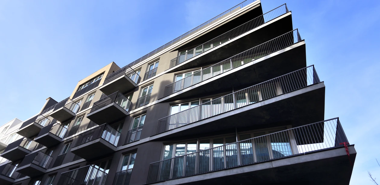 Ni huse med ni forskellige facader – boligkomplekset 