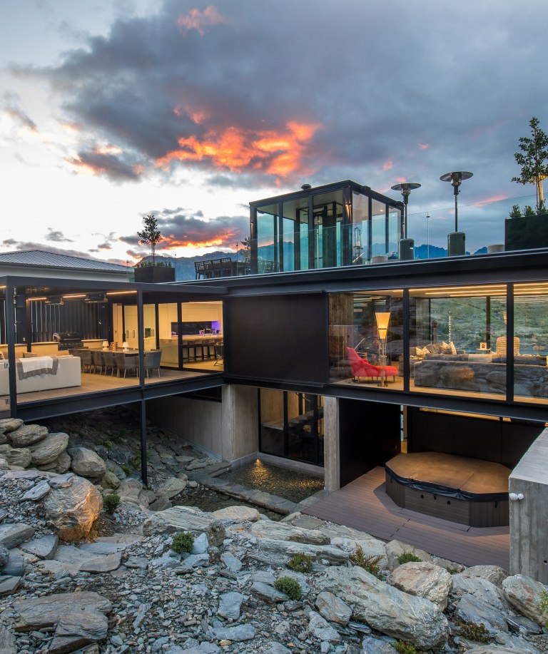 Ein Traumhaus in traumhafter Natur – das Gary Todd Haus in Queenstown, Neuseeland