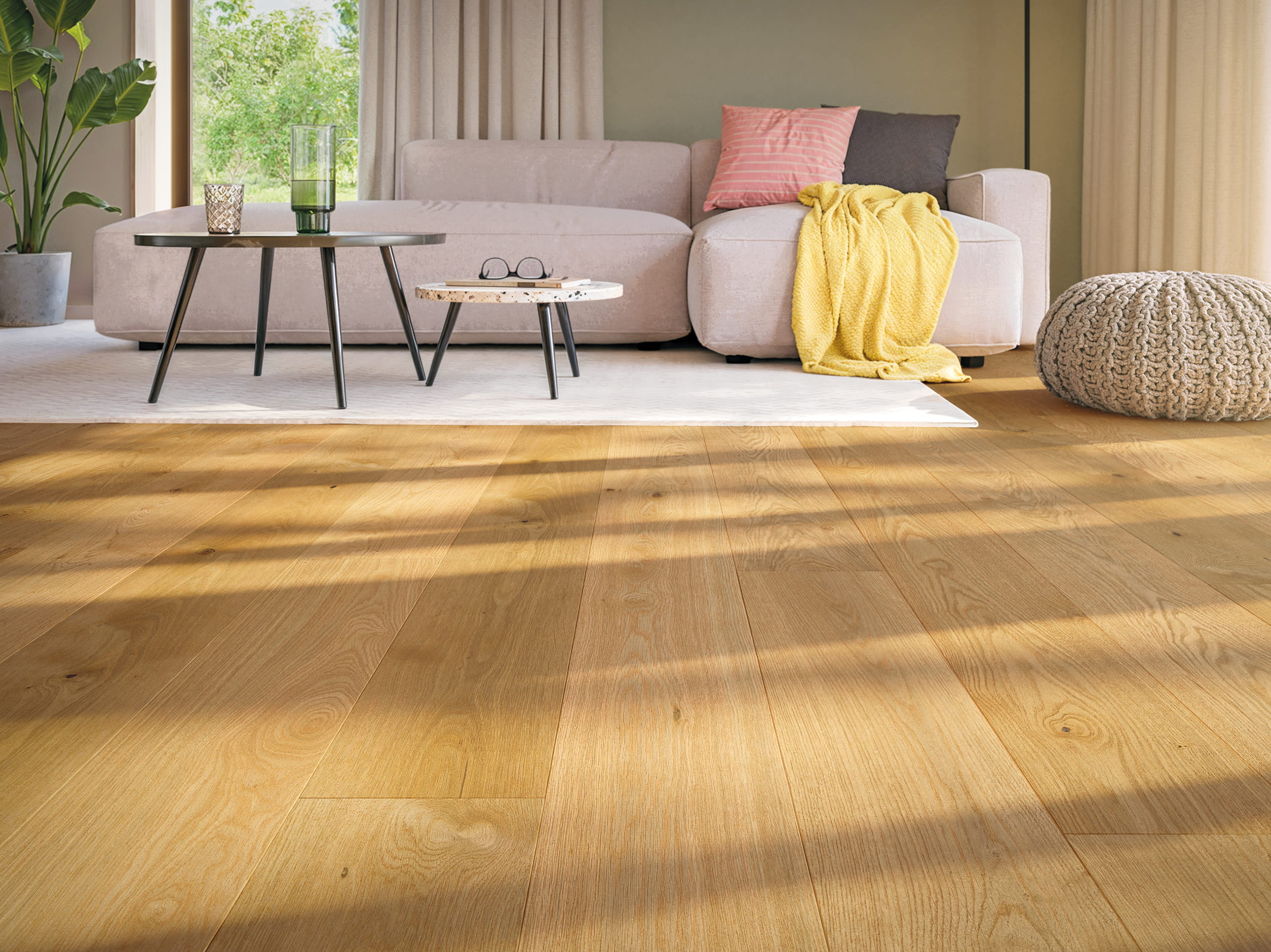 Bild von Landhausdiele 180 4V Eiche Elegant strukturiert