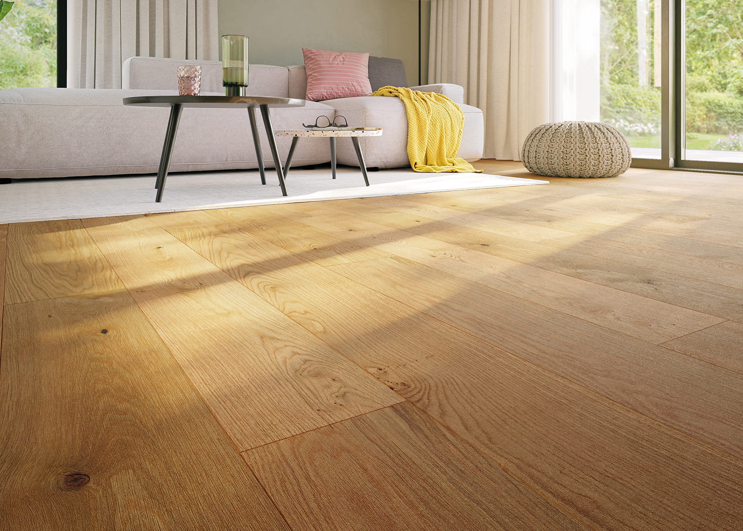 Bild von Landhausdiele 180 4V Eiche Elegant strukturiert