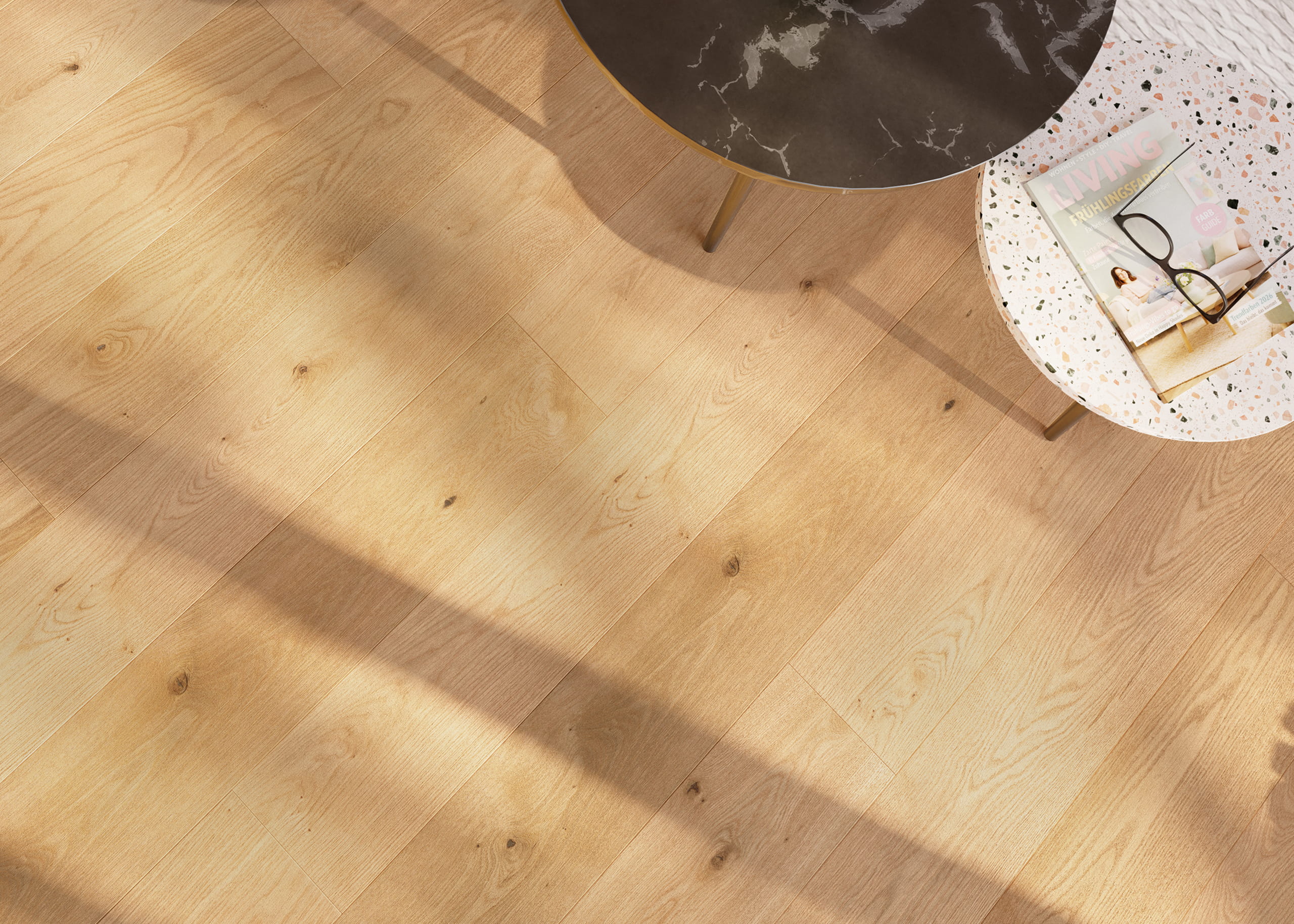 Image de Planche large à l'ancienne 180 4V Chêne Elegant brossé