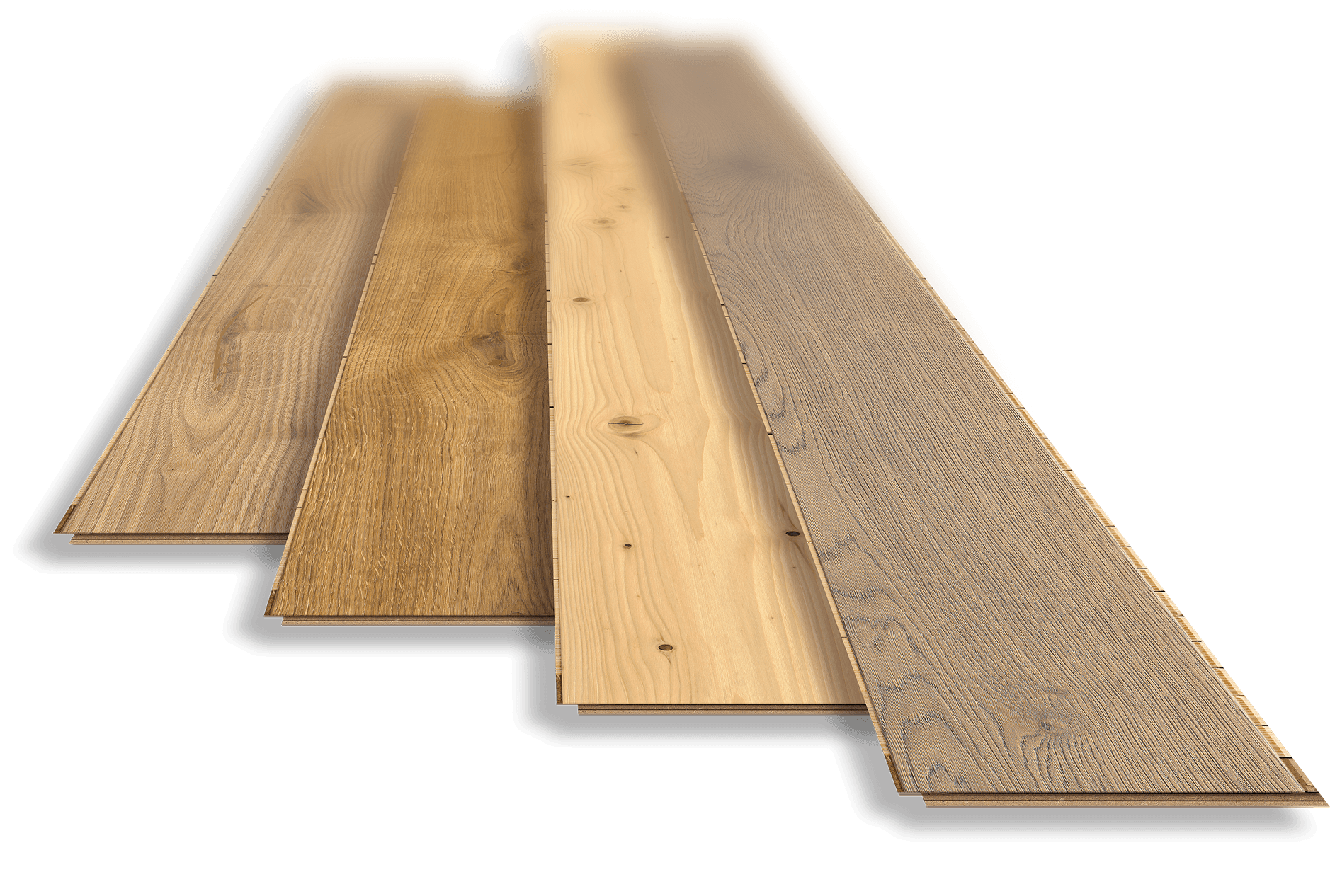 Lames de parquet de l'action